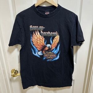Harley-Davidson Flaming Eagle T-shirt - Large